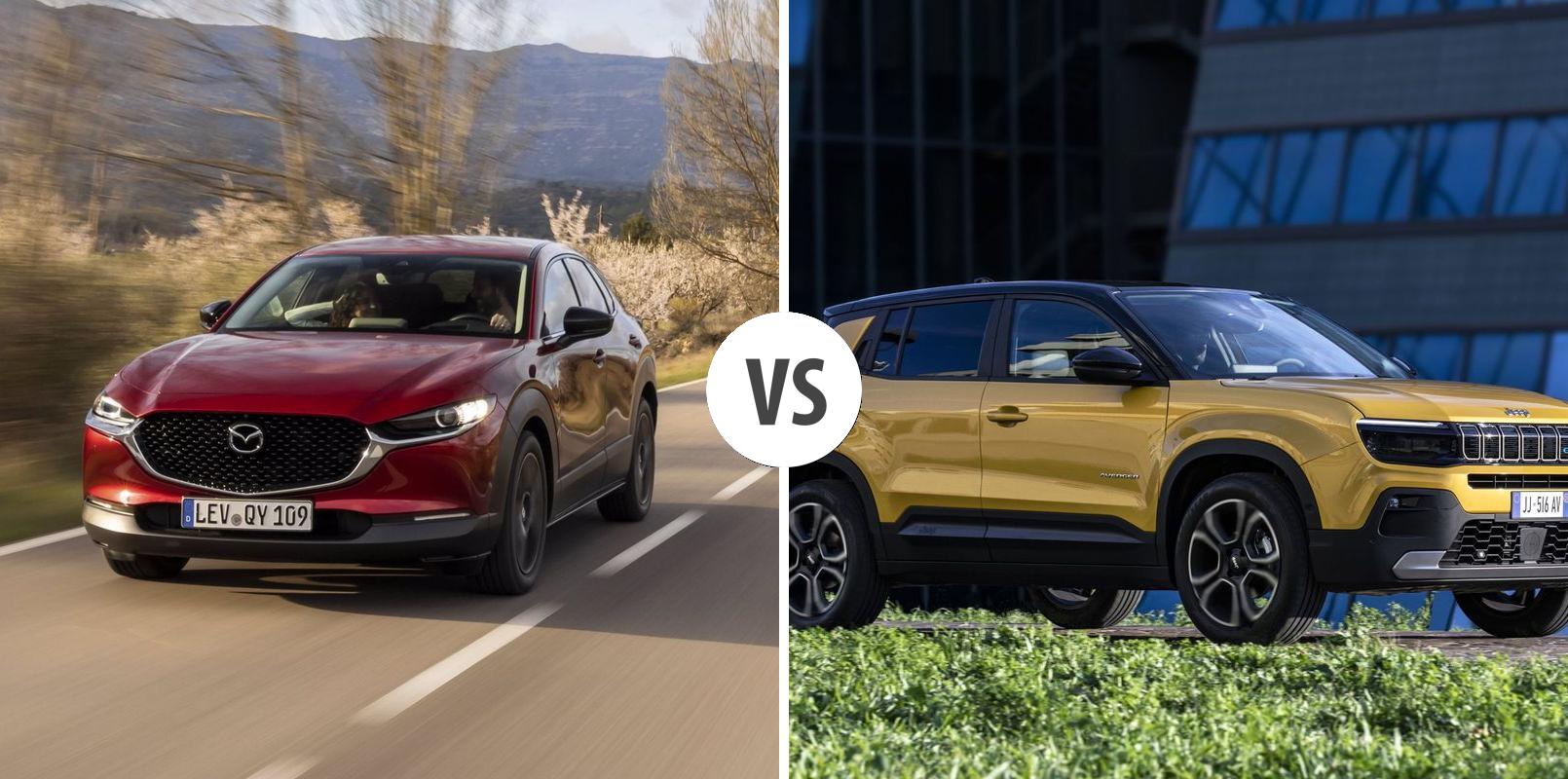 Jeep Compass Vs Mazda Cx 30